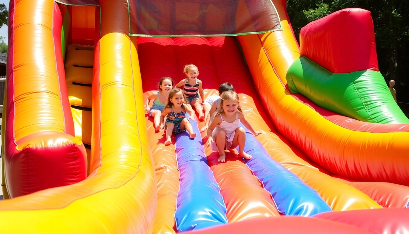 Top Slide Rental Options for Unforgettable Events