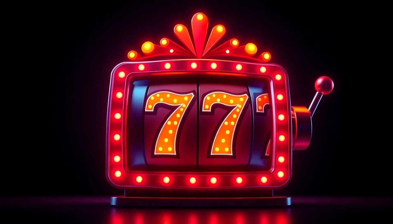 Spin the สล็อต777 slot machine with vibrant graphics showcasing big wins and exciting gameplay.