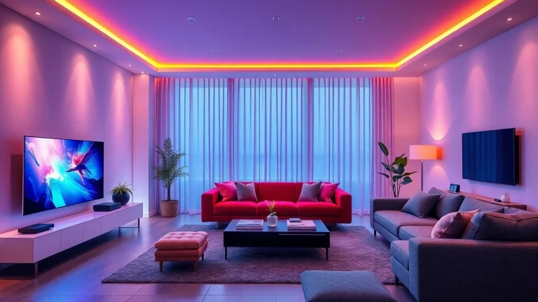 Showcasing the best smart home gadgets that enhance modern living environments with sleek designs and user-friendly features.