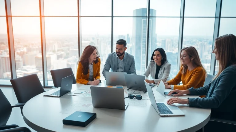 Creative teamwork at a Content Agency fostering collaboration and innovation.