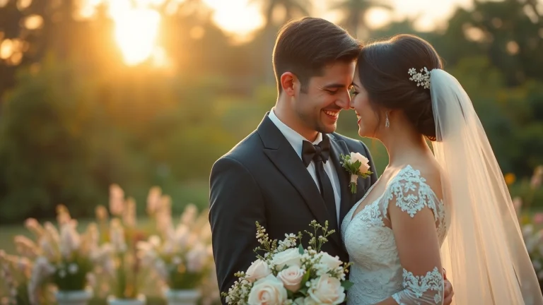 Capturing elegant moments as a wedding videographer in Ireland records a couple's special day with joy.