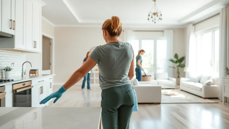 Efficient Move Out Cleaning Camarillo service team transforming a home into a spotless space.