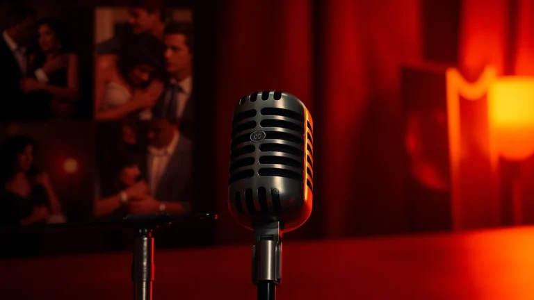 R. Kelly's 12play album cover featuring a vintage microphone in a romantic setting.