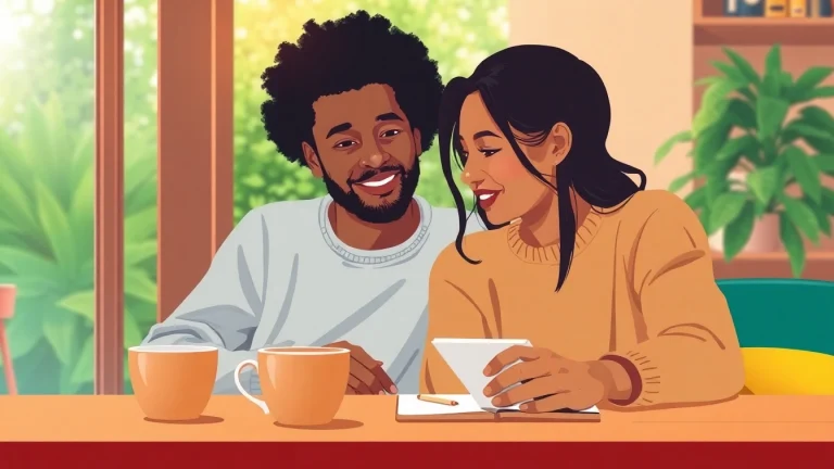 Couple engaging in meaningful conversation about communication in relationships, showcasing emotional connection.