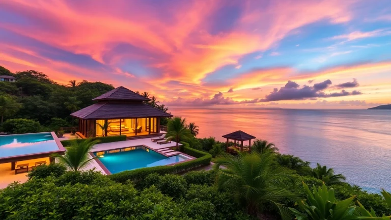 View a stunning luxury villa in Phuket, emphasizing local expertise as a premier Phuket real estate agent.