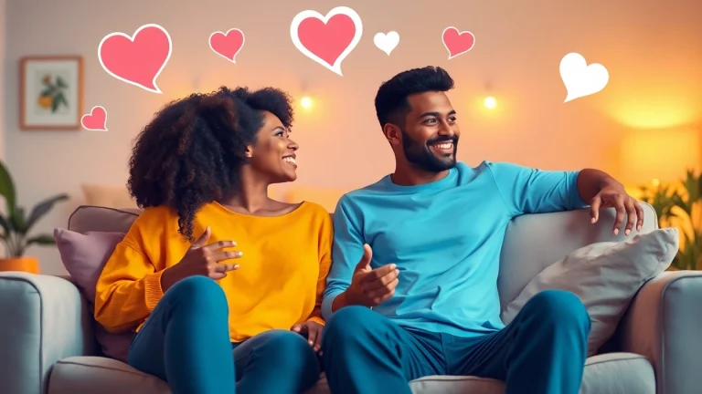 Couples openly discussing communication in relationships in a cozy setting.
