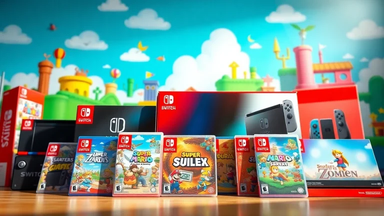 Top Picks for Nintendo Switch Games: Play Your Favorites Today