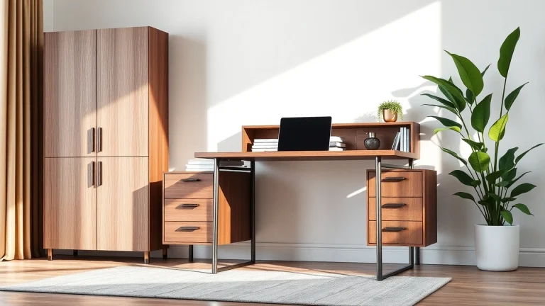 Optimaler schreibtisch schrank für effizientes Arbeiten im Homeoffice
