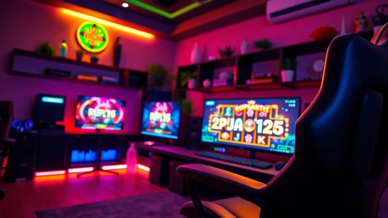 Mainkan permainan rupiah126 slot dengan antarmuka modern dan suasana gaming yang nyaman.