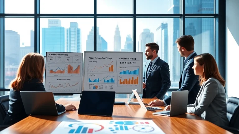 Analyze competitor pricing effectively with data-driven strategies in a professional setting.